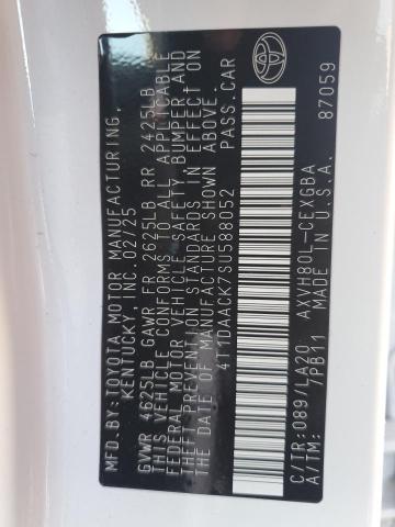 2025 TOYOTA CAMRY XSE #3294402490