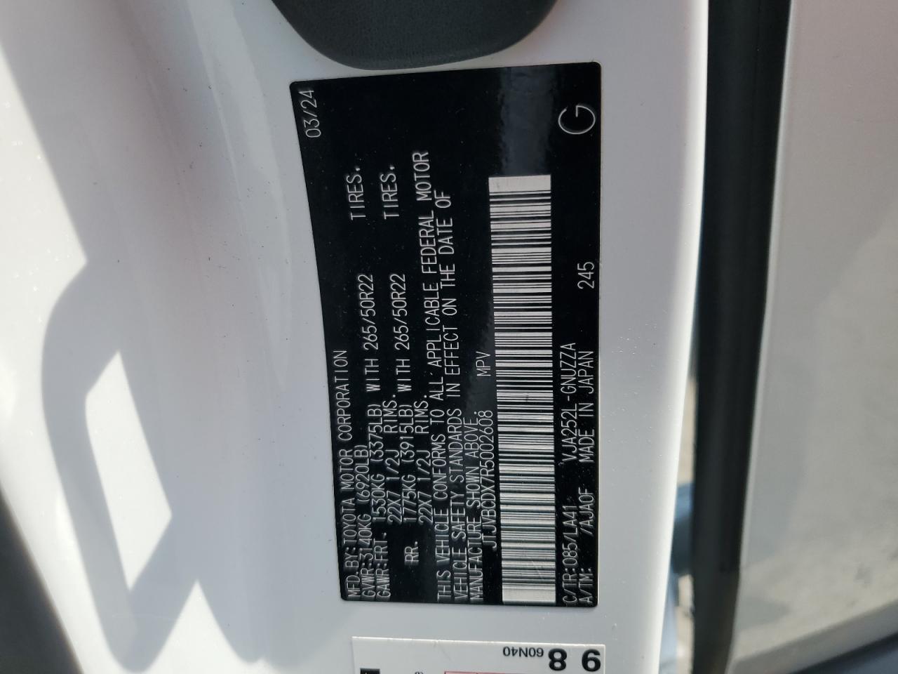 LEXUS GX 550 LUXURY