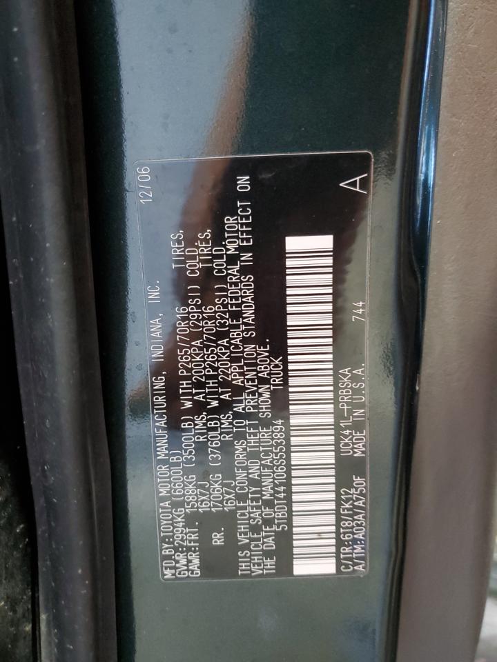 Lot #3266779364 2006 TOYOTA TUNDRA DOU