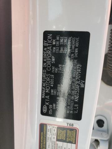 2020 KIA SOUL GT-LI KNDJ53AF3L7071473