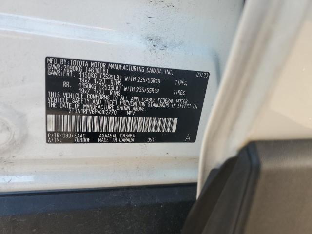 2023 TOYOTA RAV4 XLE P - 2T3A1RFV6PW362770