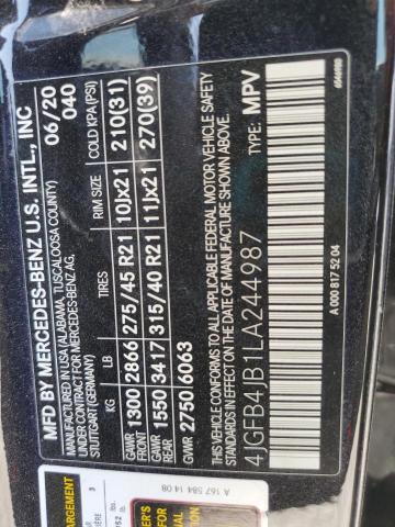 2020 MERCEDES-BENZ GLE 350 #3240081492