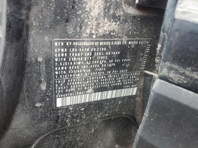 2024 VOLKSWAGEN TAOS SEL - 3VV4X7B27RM079389