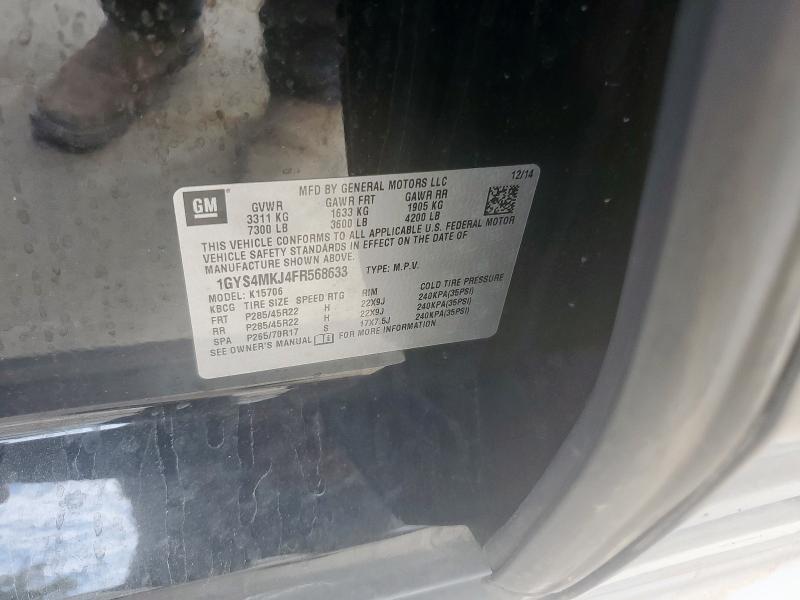 2015 CADILLAC ESCALADE L #3294468502