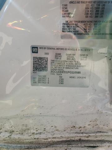 2023 CHEVROLET SILVERADO K1500 LT - 3GCUDDED1PG110585