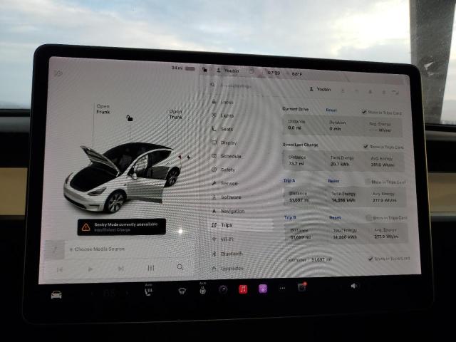 2022 TESLA MODEL Y 7SAYGDEE7NF355141