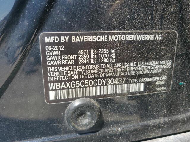 2012 BMW 528 I - WBAXG5C50CDY30437