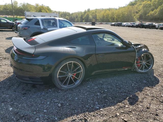 PORSCHE CARRERA 4S 2020 black  gas WP0AB2A90LS225261 photo #4