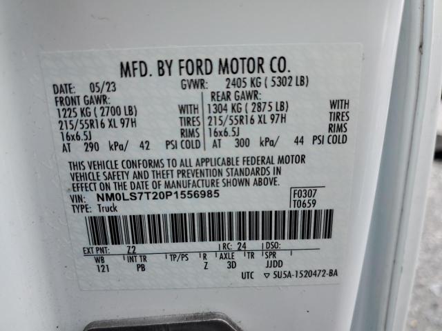 2023 FORD TRANSIT CO NM0LS7T20P1556985