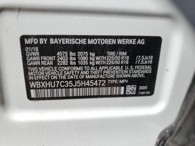 2018 BMW X1 SDRIVE2 #3315876084