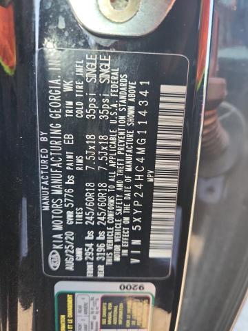 2021 KIA TELLURIDE LX 5XYP24HC4MG114341