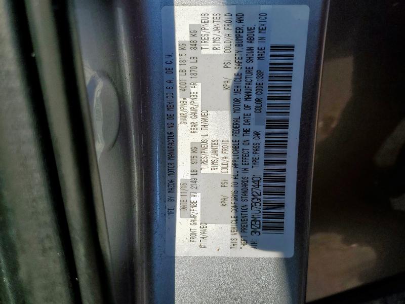 2016 MAZDA 3 SPORT 3MZBM1U76GM274401