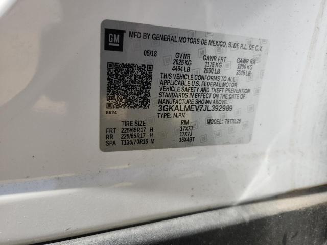 2018 GMC TERRAIN SLE 3GKALMEV7JL392989
