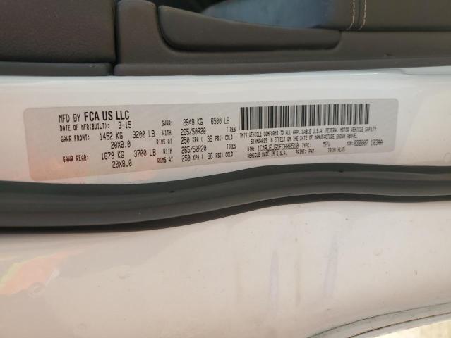 2015 JEEP GRAND CHEROKEE SUMMIT 1C4RJEJG1FC808510