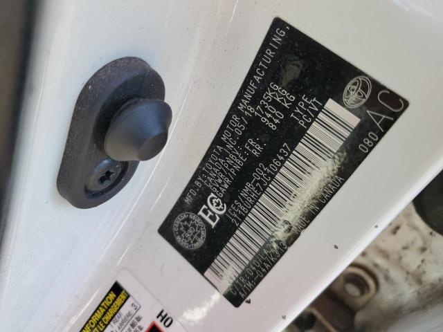 2018 TOYOTA COROLLA L - 2T1BURHE7JC106437