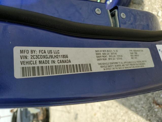 2020 DODGE CHARGER SC - 2C3CDXGJ9LH211856