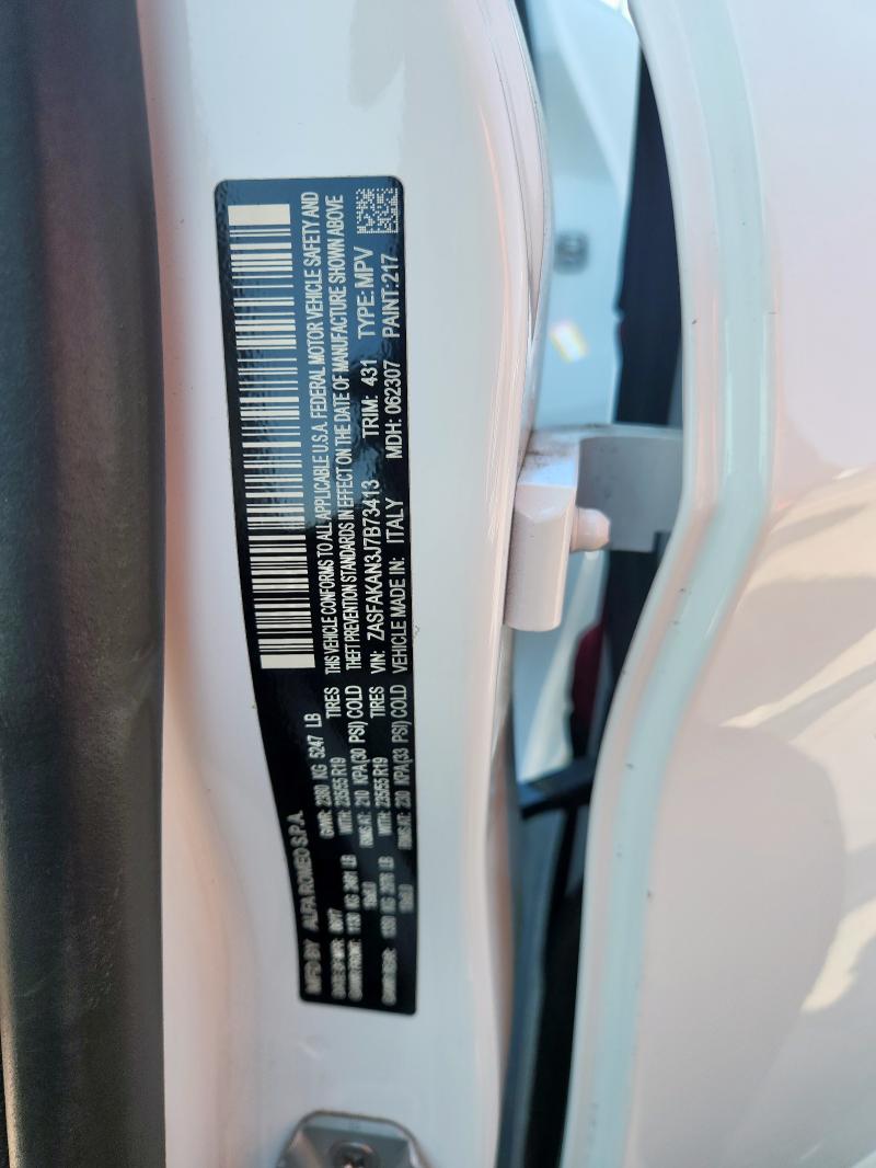 2018 ALFA ROMEO STELVIO ZASFAKAN3J7B73413