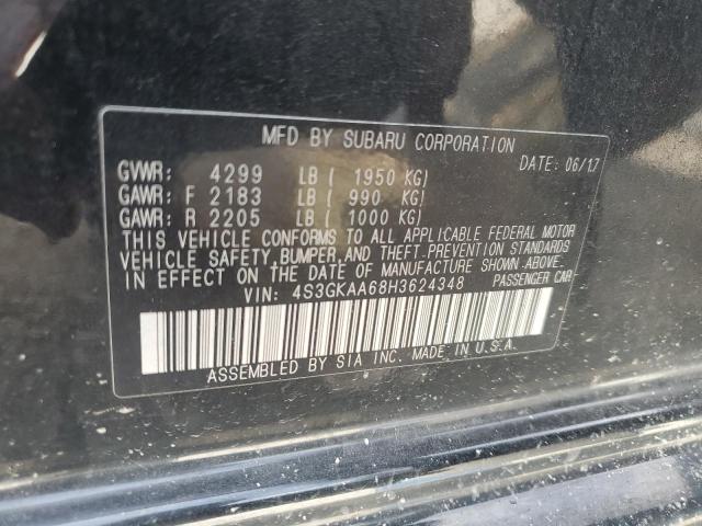 2017 SUBARU IMPREZA 4S3GKAA68H3624348