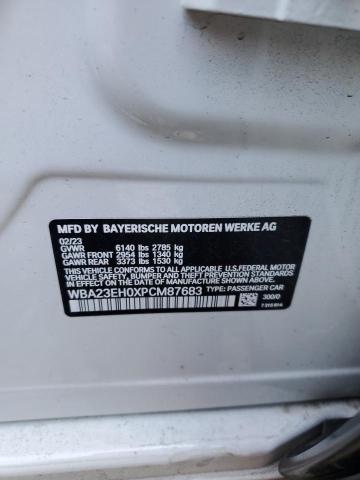 2023 BMW 740 I WBA23EH0XPCM87683