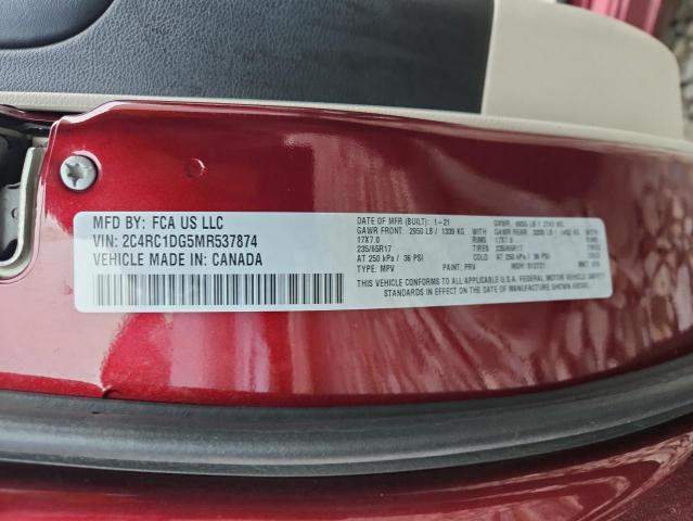 2021 CHRYSLER VOYAGER LX - 2C4RC1DG5MR537874