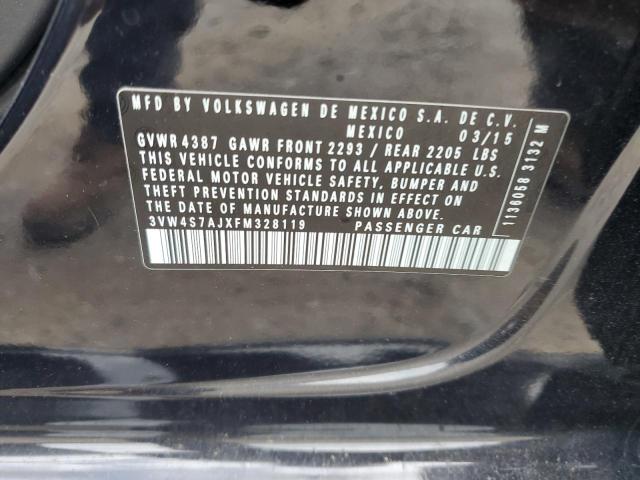 2015 VOLKSWAGEN JETTA GLI 3VW4S7AJXFM328119