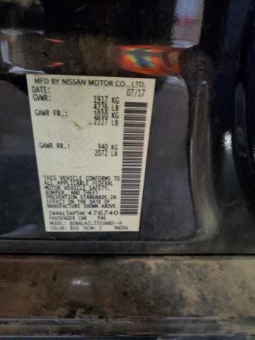 2017 NISSAN ALTIMA 2.5 #3294310886