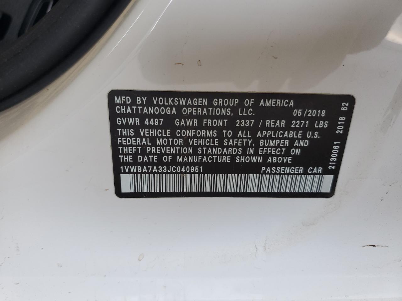 VOLKSWAGEN PASSAT SE