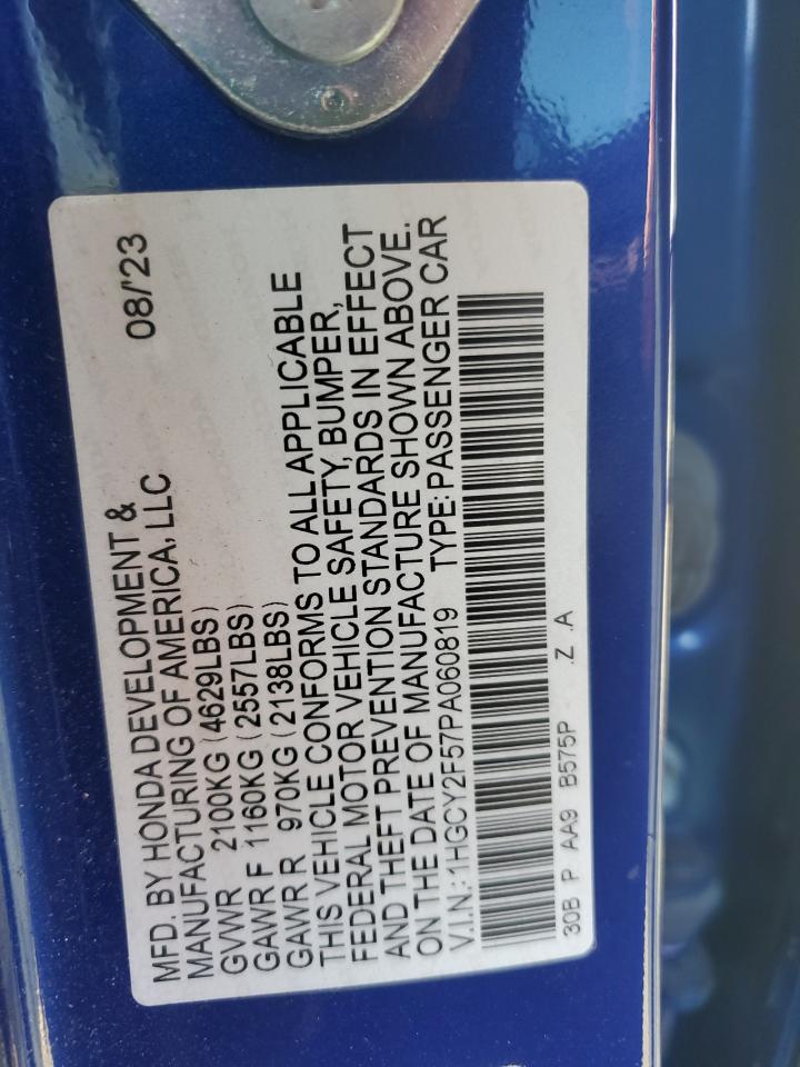 HONDA ACCORD HYBRID SPORT