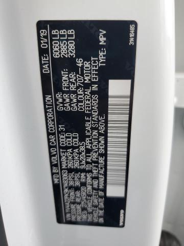 2019 VOLVO XC90 T6 MO YV4A22PK9K1483063
