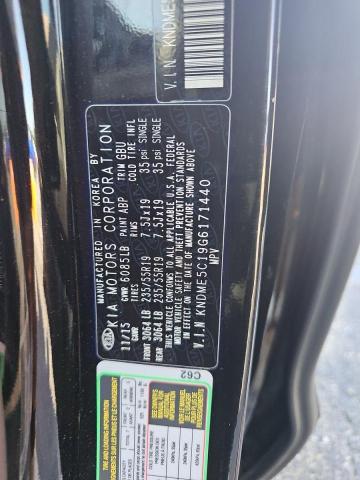 2016 KIA SEDONA SXL KNDME5C19G6171440