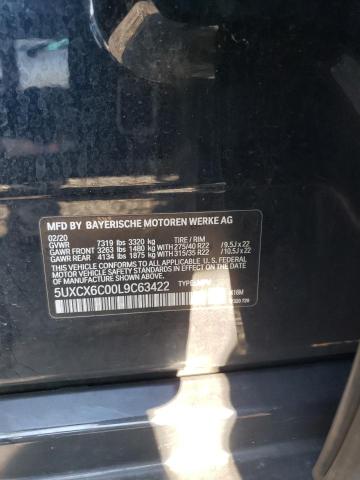 2020 BMW X7 M50I 5UXCX6C00L9C63422