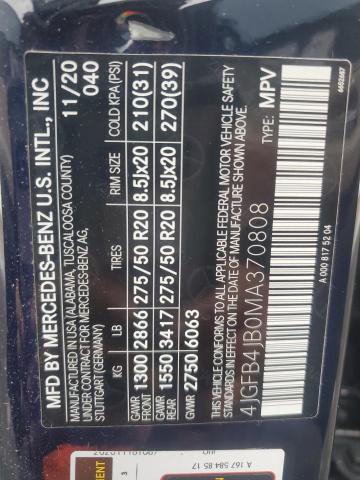 2021 MERCEDES-BENZ GLE 350 - 4JGFB4JB0MA370808