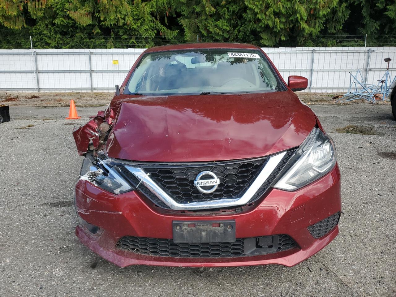 Lot #3305640743 2019 NISSAN SENTRA S