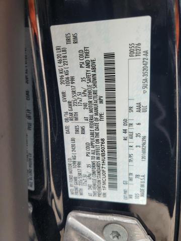 2017 FORD ESCAPE S - 1FMCU0F71HUB50768