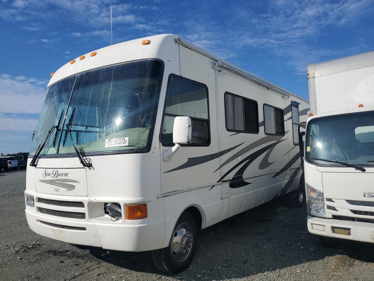 Lot #3255564060 2005 FORD F550 SUPER DUTY STRIPPED CHASSIS