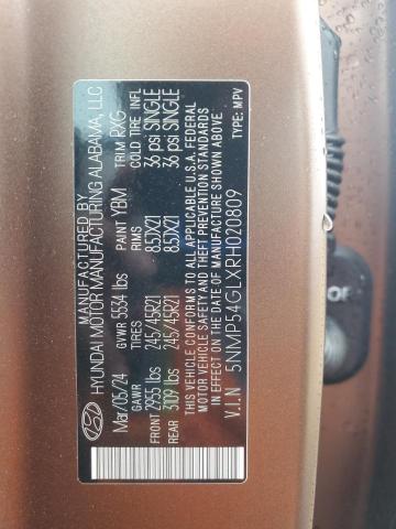 2024 HYUNDAI SANTA FE C 5NMP54GLXRH020809