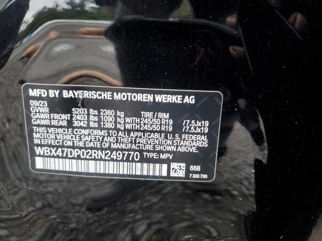 2024 BMW X3 SDRIVE3 WBX47DP02RN249770