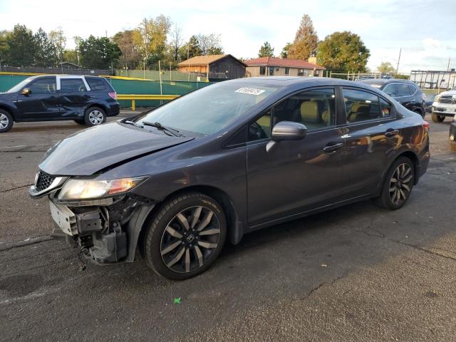 Global Auto Auctions: 2015 HONDA CIVIC EXL