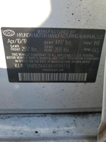 2019 HYUNDAI SONATA SE - 5NPE24AF8KH789739