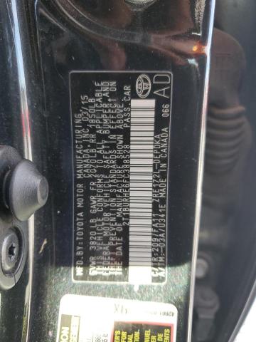 2015 TOYOTA COROLLA L 2T1BURHE6FC388528