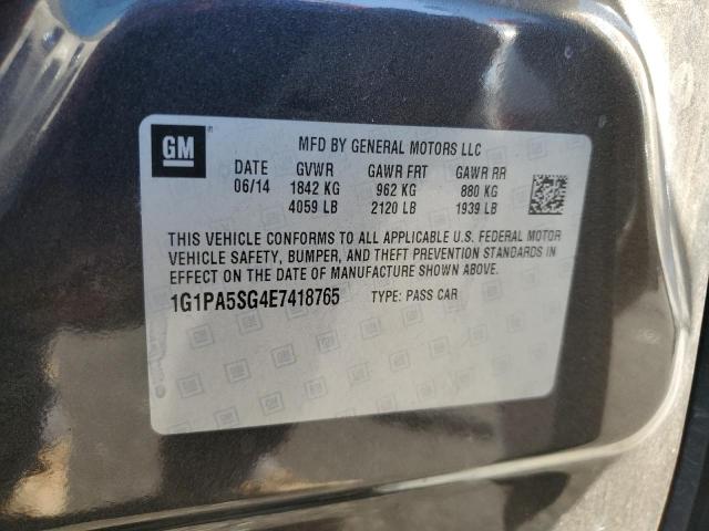 2014 CHEVROLET CRUZE LS - 1G1PA5SG4E7418765