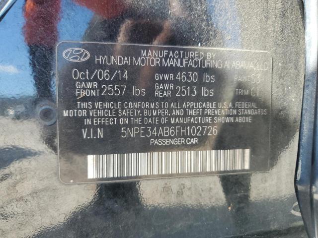2015 HYUNDAI SONATA SPORT 5NPE34AB6FH102726