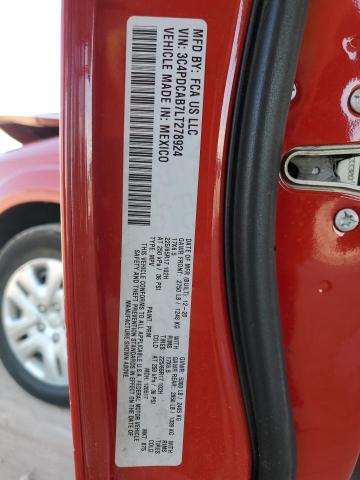 2020 DODGE JOURNEY SE 3C4PDCAB7LT278924