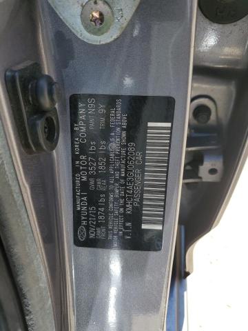 2016 HYUNDAI ACCENT SE KMHCT4AE3GU062089