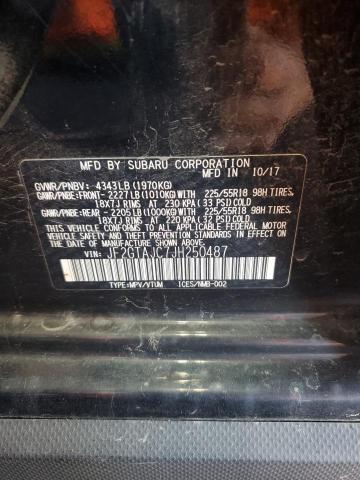 2018 SUBARU CROSSTREK LIMITED JF2GTAJC7JH250487