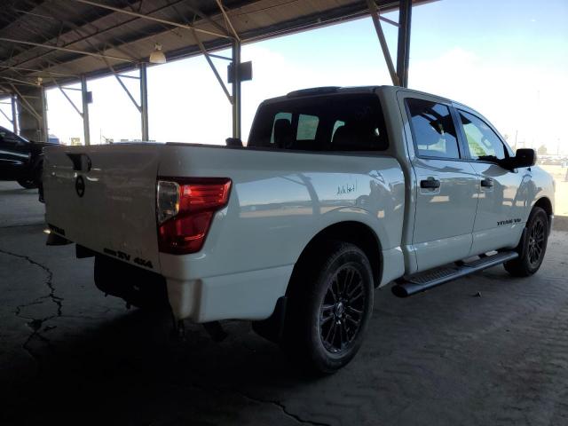NISSAN TITAN SV 2019 white  gas 1N6AA1E50KN531455 photo #4