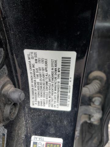 2016 HONDA CR-V EXL 2HKRM4H76GH633118
