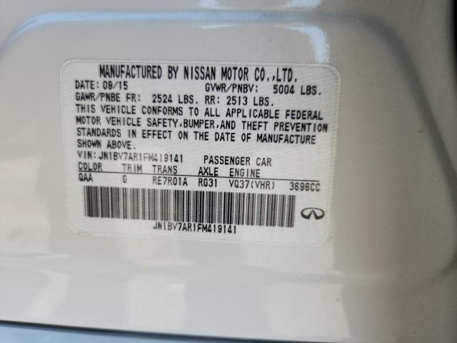 2015 INFINITI Q50 BASE JN1BV7AR1FM419141