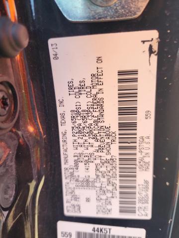 2013 TOYOTA TUNDRA CRE #3258080196