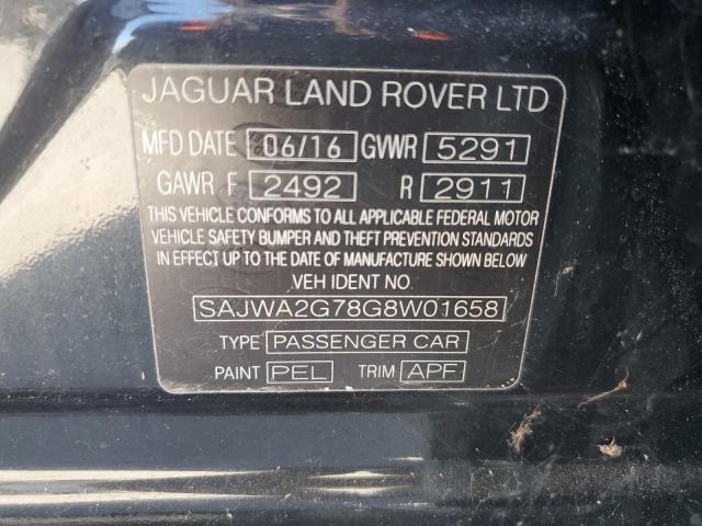 2016 JAGUAR XJL PORTFO SAJWA2G78G8W01658